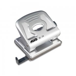 Perforator Metalic Noki H30, Capacitate 30 Coli, Argintiu, Perforator pentru Hartie, Perforator de Hartie, Perforatoare Hartie, Perforatoare Birou, Perforatoare de Hartie, Perforatoare 30 Coli, Perforatoare Scoala, Perforatoare Noki, Perforator Scoala
