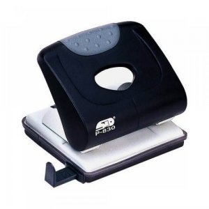 Perforator Metalic Noki P830, Capacitate 30 Coli, Negru, Perforator pentru Hartie, Perforator de Hartie, Perforatoare Hartie, Perforatoare Birou, Perforatoare de Hartie, Perforatoare 30 Coli, Perforatoare Scoala, Perforatoare Noki, Perforator Scoala