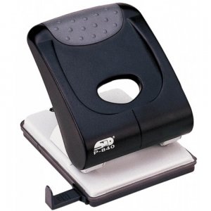 Perforator Metalic Noki P840, Capacitate 40 Coli, Negru, Perforator pentru Hartie, Perforator de Hartie, Perforatoare Hartie, Perforatoare Birou, Perforatoare de Hartie, Perforatoare 40 Coli, Perforatoare Scoala, Perforatoare Noki, Perforator Scoala