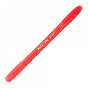 Pix MILAN Fineliner, Mina Rosie, Varf 0.4 mm, Corp din Plastic de Culoare Rosie si Capac Aerisit, Pix Rosu, Fineliner Rosu, Linere Scoala, Liner Milan, Finelinere, Liner Grafic, Pix Liner, Pix cu Pasta Rosie, Pix Scolar, Pix pentru Scolari