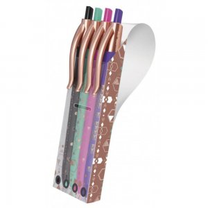 Pix MILAN Copper, Mina Albastra, 4 Buc/Set, Grosime Varf 1 mm, Mecanism si Corp din Plastic In Culori Diverse cu Decoratiuni Aramii, Pixuri Milan, Pix Albastru, Pix cu Pasta Albastra, Pix pentru Scolari, Rechizite Scolare, Pix Office, Set Pixuri Pix MILAN Copper, Mina Albastra, 4 Buc/Set, Grosime Varf 1 mm, Mecanism si Corp din Plastic In Culori Diverse cu Decoratiuni Aramii, Pixuri Milan, Pix Albastru, Pix cu Pasta Albastra, Pix pentru Scolari, Rechizite Scolare, Pix Office, Set Pixuri