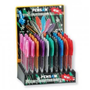 Pix cu Gel PENSAN Glitter, Mine Diferite Culori cu Sclipici, 60 Buc/Set, Varf 1 mm, Corp din Plastic Transparent, Pixuri cu Gel, Pix cu Sclipici, Pix Glitter, Pixuri cu Sclipici, Pixuri Glitter, Pix cu Gel cu Sclipici, Rechizite Scolare Pix cu Gel PENSAN Glitter, Mine Diferite Culori cu Sclipici, 60 Buc/Set, Varf 1 mm, Corp din Plastic Transparent, Pixuri cu Gel, Pix cu Sclipici, Pix Glitter, Pixuri cu Sclipici, Pixuri Glitter, Pix cu Gel cu Sclipici, Rechizite Scolare