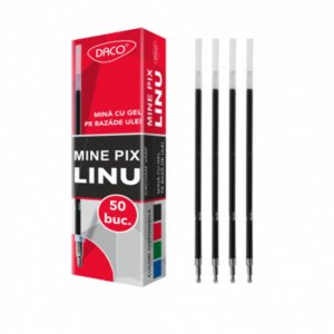 Set 50 Mine Pix DACO Linu, 1 mm, Verde, Set de Mine Verzi pentru Pixuri, Set Rezerve Pix, Mine pentru Pixuri, Mine PixuriVerzi, Mina pentru Pix Verde, Rezerve Mina Pix, Rezerve pentru Pixuri, Rezerve Pix DACO, Rezerve Mine DACO Set 50 Mine Pix DACO Linu, 1 mm, Verde, Set de Mine Verzi pentru Pixuri, Set Rezerve Pix, Mine pentru Pixuri, Mine PixuriVerzi, Mina pentru Pix Verde, Rezerve Mina Pix, Rezerve pentru Pixuri, Rezerve Pix DACO, Rezerve Mine DACO