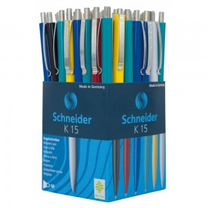 Set 50 Pixuri cu Mecanism Retractibil + Clips de Prindere, Grosime Scriere 0.7 mm, Diverse Culori, Pix Schneider K15, Accesorii Birou, Instrumente de Scris, Accesorii Scoala Set 50 Pixuri cu Mecanism Retractibil + Clips de Prindere, Grosime Scriere 0.7 mm, Diverse Culori, Pix Schneider K15, Accesorii Birou, Instrumente de Scris, Accesorii Scoala