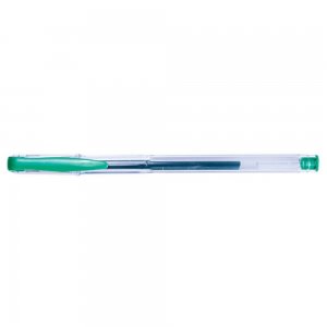 Set 50 Pixuri cu Gel, Capac + Clips de Prindere, Varf de 0.7 mm, Corp Transparent cu Grip, Culoare Verde, Pix OFFICE PRODUCTS, Accesorii Birou, Instrumente de Scris, Accesorii Scoala