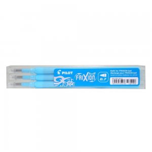 Set 3 Rezerve Roller PILOT Frixion, 0.7 mm, Albastru Deschis, Rezerve Rollere cu Gel Termosensibil, Rezerve pentru Rollere 0.7 mm, Rezerva pentru Roller PILOT, Rezerve Mina Albastra Roller, Seturi de Rezerve pentru Roller PILOT, Rezerve PILOT FRIXION Set 3 Rezerve Roller PILOT Frixion, 0.7 mm, Albastru Deschis, Rezerve Rollere cu Gel Termosensibil, Rezerve pentru Rollere 0.7 mm, Rezerva pentru Roller PILOT, Rezerve Mina Albastra Roller, Seturi de Rezerve pentru Roller PILOT, Rezerve PILOT FRIXION