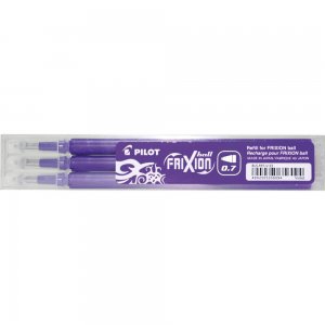 Set 3 Rezerve Roller PILOT Frixion, 0.7 mm, Mov, Rezerve Rollere cu Gel Termosensibil, Rezerve pentru Rollere 0.7 mm, Rezerva pentru Roller PILOT, Rezerve Mina Mov Roller, Seturi de Rezerve pentru Roller PILOT, Rezerve PILOT FRIXION Set 3 Rezerve Roller PILOT Frixion, 0.7 mm, Mov, Rezerve Rollere cu Gel Termosensibil, Rezerve pentru Rollere 0.7 mm, Rezerva pentru Roller PILOT, Rezerve Mina Mov Roller, Seturi de Rezerve pentru Roller PILOT, Rezerve PILOT FRIXION