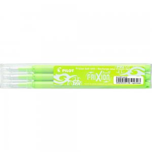 Set 3 Rezerve Roller PILOT Frixion, 0.7 mm, Verde Deschis, Rezerve Rollere cu Gel Termosensibil, Rezerve pentru Rollere 0.7 mm, Rezerva pentru Roller PILOT, Rezerve Mina Verzi Roller, Seturi de Rezerve pentru Roller PILOT, Rezerve PILOT FRIXION Set 3 Rezerve Roller PILOT Frixion, 0.7 mm, Verde Deschis, Rezerve Rollere cu Gel Termosensibil, Rezerve pentru Rollere 0.7 mm, Rezerva pentru Roller PILOT, Rezerve Mina Verzi Roller, Seturi de Rezerve pentru Roller PILOT, Rezerve PILOT FRIXION