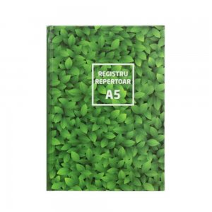 Registru Repertoar Ecada, A5, 96 File, Dictando, Legatura Cusuta, 60 g/m², Registru Coperta Carton, Registru Foi Cusute, Caiet Registru A5 Foi Liniate, Registre Cartonate, Registre Legaturi Cusute, Registre Repertoare