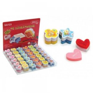 Set 36 Stampile Tusate DACO Te Sarbatoresc, Stampile Tusate, Stampile DACO, Stampile Tusate DACO, Stampile Copii, Stampile Decorative, Stampile pentru Copii