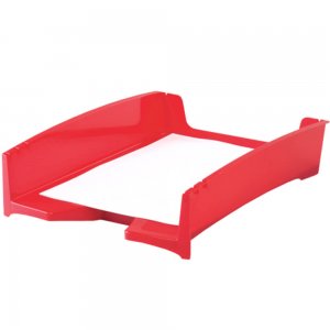 Tavita pentru Documente Fellowes A4 G2Desk, 100% Reciclabila, Rosu, Suport Documente, Tavita Documente, Suport Documente Plastic, Suport Documente Reciclabil, Suport Documente Birou, Organizator Documente