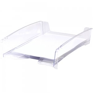 Tavita pentru Documente Fellowes A4 G2Desk, 100% Reciclabila, Transparenta, Suport Documente, Tavita Documente, Suport Documente Plastic, Suport Documente Reciclabil, Suport Documente Birou, Organizator Documente