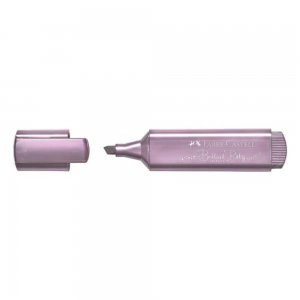 Textmarker Faber – Castell 1546, Rubiniu Metalizat, Rechizite Scolare, Textmarker Pigmentat, Accesorii pentru Birou, Marker Metalizat Rubiniu, Textmarker Rubiniu, Markere Evidentiatoare, Marker Evidentiator, Highlighter Mov