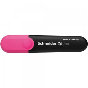 Textmarker Evidentiator SCHNEIDER Job, Varf Tesit de 1-5 mm, Culoare Roz, Textmarkere Evidentiatoare SCHNEIDER Job, Textmarker Fluorescent, Marker Evidentiator, Markere pentru Subliniere Text, Markere pentru Subliniere