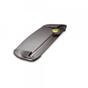 Trimmer A4 REXEL A200, Capacitate 5 Coli, 200x480x40 mm, Lungime Taiere 30 cm, Culoare Gri/Negru, Trimmmere A4, Tehnica de Birou, Trimmere pentru Ecusoane si Etichete, Trimmere Hartie, Trimmer pentru Hartie si Carton, Accesorii Birotica