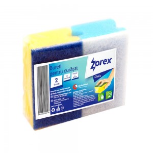 Set 2 Bureti de Vase cu Canelura, 93x65x45 mm, Spuma Poliuretanica si Fibra Abraziva, Diverse Culori, Burete Teflon, Burete Vase Zorex Clasic, Bureti Curatare, Burete pentru Menaj, Bureti pentru Casa Set 2 Bureti de Vase cu Canelura, 93x65x45 mm, Spuma Poliuretanica si Fibra Abraziva, Diverse Culori, Burete Teflon, Burete Vase Zorex Clasic, Bureti Curatare, Burete pentru Menaj, Bureti pentru Casa