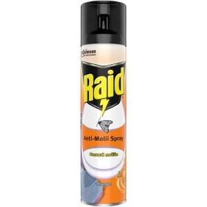 Spray Anti Molii Raid Orange, 400 ml, Parfum de Portocala, Insecticid, Solutie Anti Molii Raid, Solutii Anti Molii Raid, Solutie Spray Impotriva Moliilor cu Portocale, Insecticid Raid, Insecticide Raid, Solutie Impotriva Moliilor Raid
