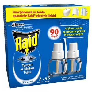Rezerva Lichid Anti Tantari pentru Aparat Electric Raid, 2 Buc/Set, 27 ml, Impotriva Tantarilor, Insecticid, Rezerva Lichida Aparat Anti Tantari, Set Rezerve Lichide Aparate Raid Impotriva Tantarilor, Solutii Raid Impotriva Tantarilor Rezerva Lichid Anti Tantari pentru Aparat Electric Raid, 2 Buc/Set, 27 ml, Impotriva Tantarilor, Insecticid, Rezerva Lichida Aparat Anti Tantari, Set Rezerve Lichide Aparate Raid Impotriva Tantarilor, Solutii Raid Impotriva Tantarilor