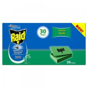 Rezerva Pastile Anti Tantari Raid, 30 Buc/Set, Eucalipt, Impotriva Tantarilor, Insecticid, Rezerve Pastile Aparat Impotriva Tantarilor Raid, 30 Pastile pentru Aparat Electric Anti Tantari cu Pastile Raid, Rezerve Pastila Aparate Raid Impotriva Tantarilor Rezerva Pastile Anti Tantari Raid, 30 Buc/Set, Eucalipt, Impotriva Tantarilor, Insecticid, Rezerve Pastile Aparat Impotriva Tantarilor Raid, 30 Pastile pentru Aparat Electric Anti Tantari cu Pastile Raid, Rezerve Pastila Aparate Raid Impotriva Tantarilor
