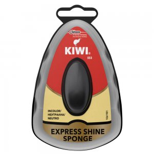 Burete Incaltaminte KIWI Express Shine, Material Silicon, Incolor, 7 ml, Burete Incaltaminte, Burete din Silicon Pentru Incaltaminte, Burete Incaltaminte Incolor, Burete Incaltaminte 7 ml, Burete Silicon Kiwi, Burete Kiwi Pentru Pantofi