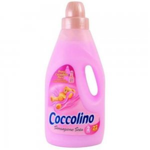 Balsam Rufe Coccolino Sensazione Seta, 2L, 22 Spalari, Parfum Fresh, Detergent pentru Haine, Balsamuri pentru Rufe, Balsam pentru Ingrijire Haine, Balsamuri pentru Haine