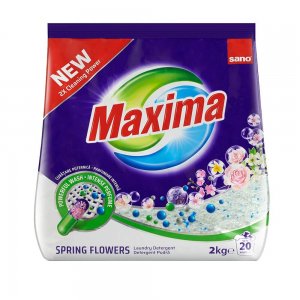 Detergent Pudra Haine SANO Maxima Spring Flowers 2 Kg, Parfum Floral, Detergent pentru Haine, Detergent Pudra pentru Masina de Spalat, Detergent Pudra pentru Spalarea Hainelor, Detergent Masina de Spalat, Detergenti pentru Rufe Detergent Pudra Haine SANO Maxima Spring Flowers 2 Kg, Parfum Floral, Detergent pentru Haine, Detergent Pudra pentru Masina de Spalat, Detergent Pudra pentru Spalarea Hainelor, Detergent Masina de Spalat, Detergenti pentru Rufe