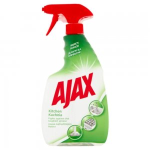Solutie AJAX pentru Bucatarie, 750 ml, cu Pulverizator, Solutie pentru Multisuprafete, Detergent Degresant pentru Bucatarie, Detergent cu Pulverizator pentru Multi Suprafete, Detergent Ajax pentru Bucatarie, Solutii si Produse de Curatenie