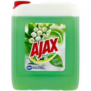 Detergent Universal AJAX Floral Fiesta Spring Flowers, 5 L, Parfum Flori de Primavara, Detergent Lichid pentru Pardoseli, Solutie pentru Podea, Detergent Lichid Ajax, Solutie Universala de Curatat, Produse de Curatenie