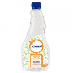 Dezinfectant Universal fara Clor Igienol Clear, 750 ml, Dezinfectant Universal, Igienol Clear Solutie Dezinfectanta Universala, Lichid Dezinfectant pentru Suprafete, Dezinfectant Obiecte, Solutie Dezinfectanta Lichida, Solutie Lichida Dezinfectanta