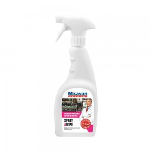 Solutie Multisuprafete Dr.Stephan Spray and Wipe, 750 ml, Solutie Lichida pentru Curatarea Casei, Solutie 750 ml pentru Casa, Solutie Lichida pentru Podele, Solutie Lichida cu Parfum, Solutie pentru Curatarea Casei