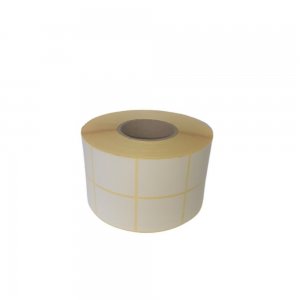 Etichete Neimprimante in Rola, 50X60 mm, 4800 Etc/Rola, Autocolant Semilucios, Etichete pe Rola, Etichete Autocolante, Etichete Doua Randuri, Etichete Semilucioase, Etichete Termice 