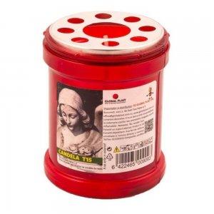 Candela Parafina cu Capac, Timp Ardere 24 h, 70x65 mm, Culoare Rosie, Lumanare Candela, Lumanari si Candele Tip 15, Candele din Parafina, Candele pentru Exterior, Candele pentru Sarbatori, Candele cu Capac, Candela cu Capac Metalic Candela Parafina cu Capac, Timp Ardere 24 h, 70x65 mm, Culoare Rosie, Lumanare Candela, Lumanari si Candele Tip 15, Candele din Parafina, Candele pentru Exterior, Candele pentru Sarbatori, Candele cu Capac, Candela cu Capac Metalic