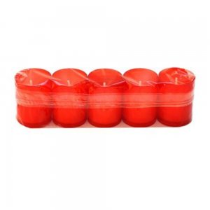 Candela Parafina fara Capac, 5 Buc/Set, Timp Ardere 48 h, 47x43 mm, Cutie Rosie, Lumanare Candela Tip 3, Lumanari si Candele, Candele din Parafina, Candele pentru Exterior, Candele pentru Sarbatori, Candele Fara Capac la Set