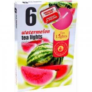 Lumanari Parfumate cu Pepene Rosu, Timp de Ardere 4.5 h, 6 Buc/Set, Lumanare Parfumata cu Pepene, Lumanari Parfumate pentru Camera, Lumanari Parfumate Rotunde Lumanari Parfumate cu Pepene Rosu, Timp de Ardere 4.5 h, 6 Buc/Set, Lumanare Parfumata cu Pepene, Lumanari Parfumate pentru Camera, Lumanari Parfumate Rotunde