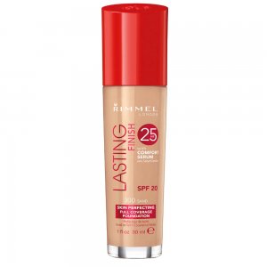 Fond de Ten Rimmel Lasting Finish 25h, 300 Sand, 30 ml, Fond de Ten cu Acoperire, Fond de Ten cu Acoperire Mare, Fond de Ten Rezistent, Fond de Ten Zilnic, Fond de Ten Rimmel London, Fond de Ten Lasting Finish, Fond de Ten pentru Fata