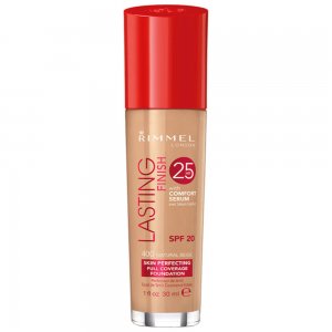 Fond de Ten Rimmel Lasting Finish 25h, 400 Natural Beige, 30 ml, Fond de Ten cu Acoperire, Fond de Ten cu Acoperire Mare, Fond de Ten Rezistent, Fond de Ten Zilnic, Fond de Ten Rimmel London, Fond de Ten Lasting Finish, Fond de Ten pentru Fata