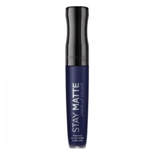 Ruj Lichid Mat RIMMEL LONDON Stay Matte, 830 Blue Iris, 5.5 ml, Ruj de Buze, Ruj pentru Buze, Ruj Lichid de Buze, Ruj Rezistent pentru Buze, Ruj Mat Rezistent la Transfer, Ruj Acoperire Mare, Ruj Mat Puternic Pigmentat, Ruj de Buze Mat Rimmel London