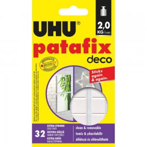 Adeziv Tableta Uhu Patafix Homedeco, 32 Tablete, Albe, Adeziv Tableta, Lipici Tableta, Lipici Uhu, Adeziv Uhu, Adeziv Patafix Homedeco, Adeziv Patafix Uhu