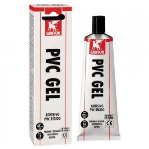 Adeziv Tixotropic Rapid PVC GRIFFON, 125 ml, Gel Adeziv pentru Tevi din PVC, Adeziv de PVC, Adeziv Gel pentru PVC, Adeziv Rapid pentru PVC, Adeziv Gel pentru Materiale PVC, Gel pentru Lipit PVC
