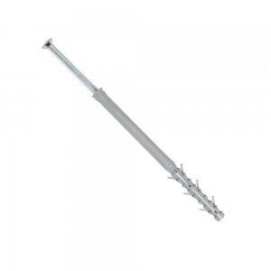 Set 50 Dibluri Lungi cu Guler si Suruburi, Tip WPX, 10x160 mm, Diblu Lung cu Guler si Surub Metalic, Diblu cu Expandare in Doua Directii si Surub cu Cap Inecat, Diblu Universal din Plastic cu Surub, Diblu Universal Nylon cu Surub