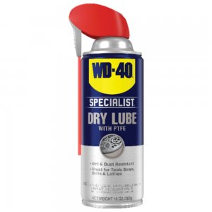 Lubrifiant Uscat pe Baza de PTFE WD-40 400 ml, Smart Straw Dry PTFE, Lubrifiant pe Baza de PTFE, Spray Lubrifiant, Lubrifiant Uscat, Solutie de Lubrifiere, Solutie Uscata pentru Lubrifiere