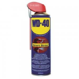 Lubrifiant Multifunctional WD-40 Smart Straw, 450ml, Doua Modalitati de Pulverizare, Spray Lubrifiant, Spray Lubrifiant Universal, Spray Lubrifiant Multifunctional, Spray pentru Lubrifiere, Spray de Lubrifiere Multifunctional