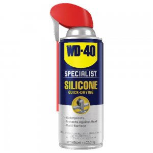 Spray pe Baza de Silicon WD-40 400 ml, Smart Straw Silicone, Anti Rugina si Coroziune, Spray cu Silicon, Spray Pentru Rugina, Spray cu Silicon pentru Rugina, Solutie pe Baza de Silicon, Spray Anti Coroziv