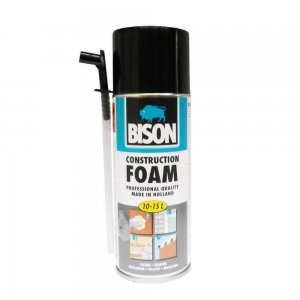 Spuma Poliuretanica cu Aplicator Bison, 300 ml, Construction Foam, Spuma cu Aplicator, Spuma Poliuretanica, Spuma Izolare, Spuma Poliuretanica Izolare, Spuma pentru Izolare, Tub Spuma Poliuretanica