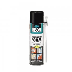 Spuma Poliuretanica cu Aplicator Bison, 500 ml, Construction Foam, Spuma cu Aplicator, Spuma Poliuretanica, Spuma Izolare, Spuma Poliuretanica Izolare, Spuma pentru Izolare, Tub Spuma Poliuretanica
