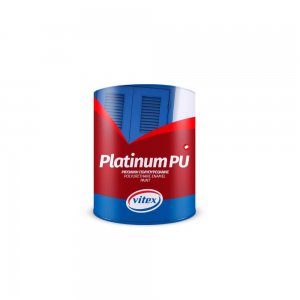 Baza de Colorare Vitex Platinum, 2.25 L, Alb Satin, Email Poliuretanic pe Baza de Apa, Baza de Colorare Satin Suprafete din Lemn, Baze de Colorare Albe Satin pentru Usi si Dulapuri, Baza de Colorare  pentru Interior si Exterior