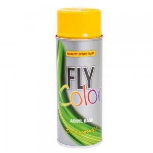 Vopsea Spray Decorativa Dupli-Color Fly Color, 400 ml, Galbena, Spray Vopsea Decorativa, Vopsea Acrilica Decorativa, Vopsele Decorative Pulverizante, Dupli-Color Vopsea Decorativa, Vopsea Decorativa cu Pulverizator