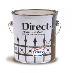 Vopsea Email Lucioasa Vitex Direct 3-1, 2.5 L, Verde, Cod 48, Vopsea Email Suprafete Tratate si Vopsite, Vopsele pentru Suprafete Ruginite, Vopsele Anticorozive Vitex Direct 3-1, Vopsele Lucioase pentru Suprafete de Metal