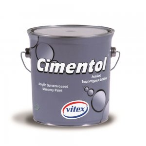 Vopsea Acrilica Vitex Cimentol, 2.5 L, Verde, Cod 845, Vitex Vopsele pentru Amenajari Interioare si Exterioare, Vopsea pentru Uz Interior si Exterior, Vopsea Acrilica pentru Beton, Vopsele Zidarie, Vopsea Suprafete din Beton