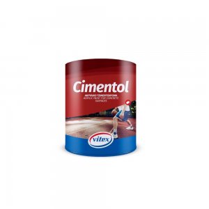 Vopsea Acrilica Vitex Cimentol, 750 ml, Verde, Cod 845, Vitex Vopsele pentru Amenajari Interioare si Exterioare, Vopsea pentru Uz Interior si Exterior, Vopsea Acrilica pentru Beton, Vopsele Zidarie, Vopsea Suprafete din Beton